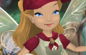 Nutmeg Brown Camp Pixie Dust Kerchief with Crimson Red Trim (Fairy)