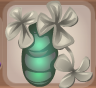 Carnation White Lucky Fortune Flower.Png