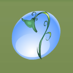 Fern Green Buttercup Floor Lamp