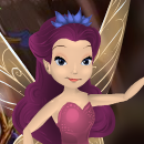 Bluebell Blue Hickory Leaf Headdress