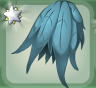 Tinker Blue Feather Frill Skirt.Png