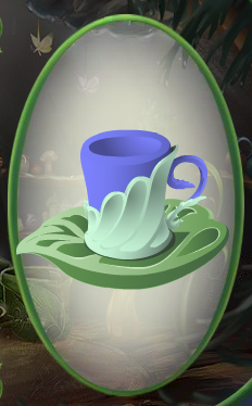 Bluebell Blue Hot Cocoa Mug