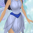 Peacock Blue Sparkle Sash
