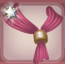 Cinammon Brown Camp Pixie Dust Kerchief with Watermelon Pink Trim (Sparrow Man).png