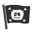 Pirate Flag Pin