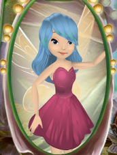 Havendish Blue Side Swept Bangs
