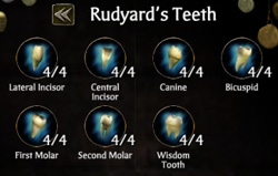 Rudyard's Teeth