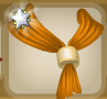 Custard Yellow Camp Pixie Dust Kerchief with Goldfish Orange Trim (Sparrow Man).png