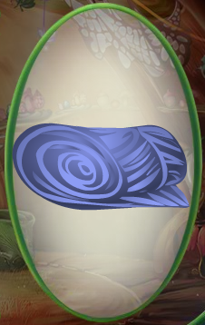 Periwinkle Blue Leaf Blanket