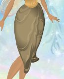 Bunny Brown Lily Pad Bubble Skirt