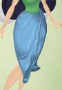 Lily Pad Bubble Skirt Havendish Blue