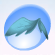 Oak Leaf Sash Bubble Blue.Png